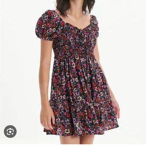 Fit and flare floral dress